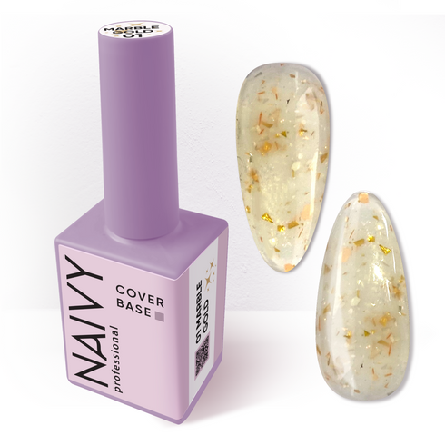 Гель база Cover base "Naivy Professional", 15 ml