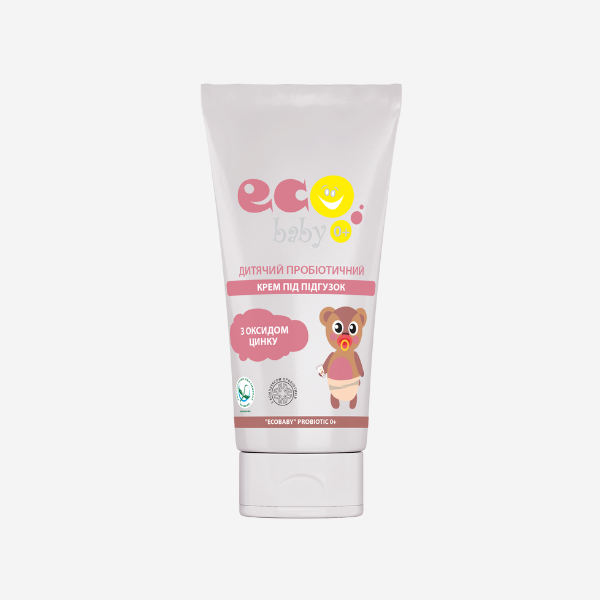 Дитячий пробіотичний крем під підгузок "EcoBaby" PROBIOTIC 0+, 90 мл