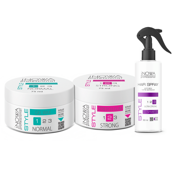 Набір стайлінгових засобів для волосся jNOWA Professional