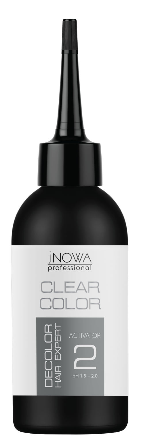 Засіб для видалення фарби з волосся ClearColor «jNOWA Professional» Decolor Hair Expert