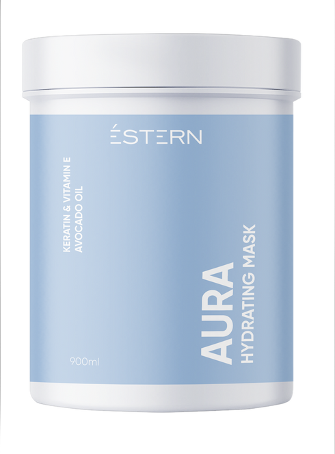 Глибоко зволожуюча маска "ÉSTERN" AURA Hydrating для відновлення структури волосся 900 мл