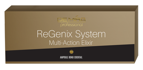 Ампульний коктейль-бонд "DeMira Professional" ReGenix System Multi-Action Elixir, 10х10мл