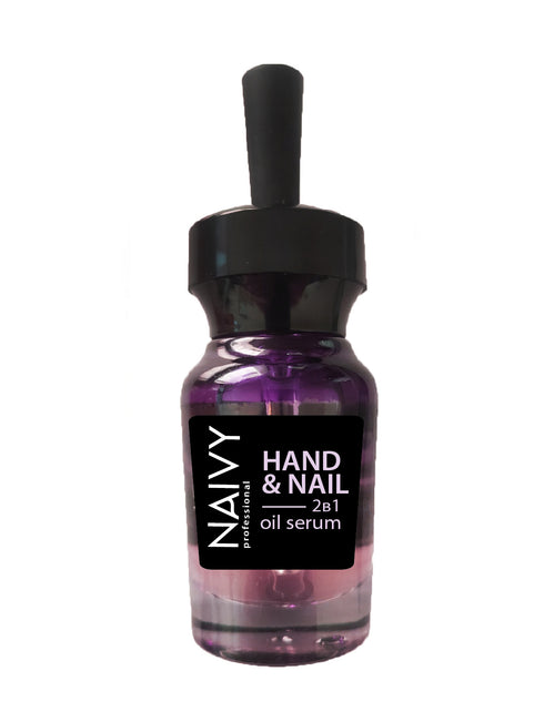 Масло для кутикулы Naivy Professional Hand & Nail 2в1, 18 мл