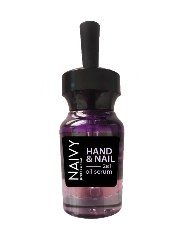 Олія для кутикули Naivy Professional Hand & Nail 2в1, 18 мл