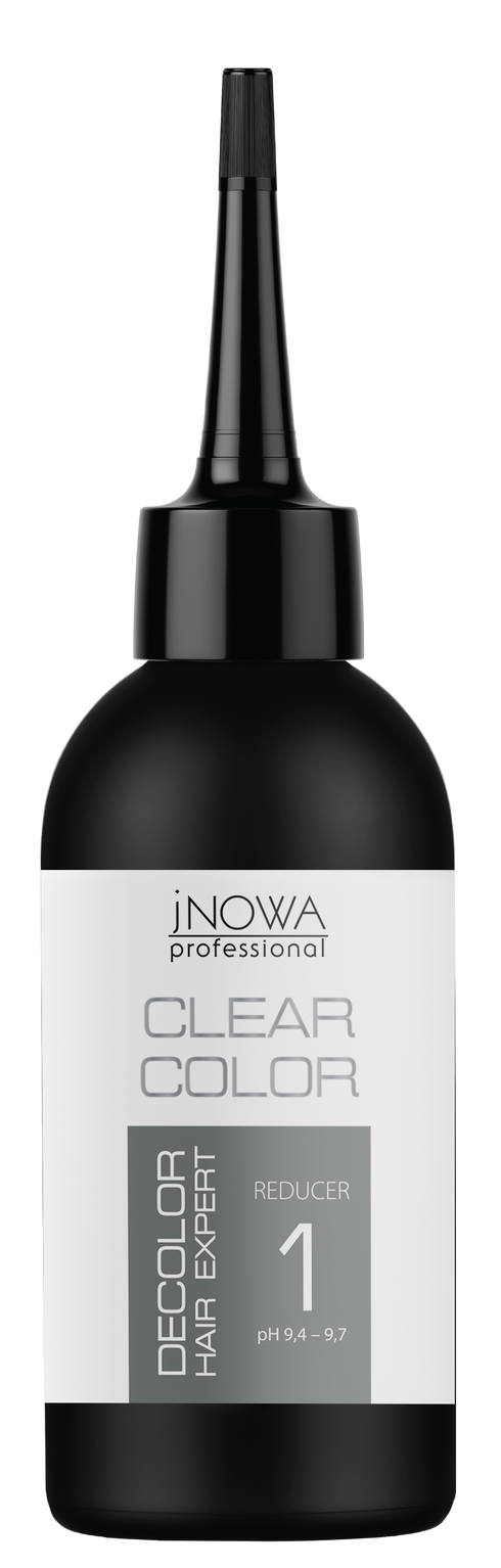 Засіб для видалення фарби з волосся ClearColor «jNOWA Professional» Decolor Hair Expert