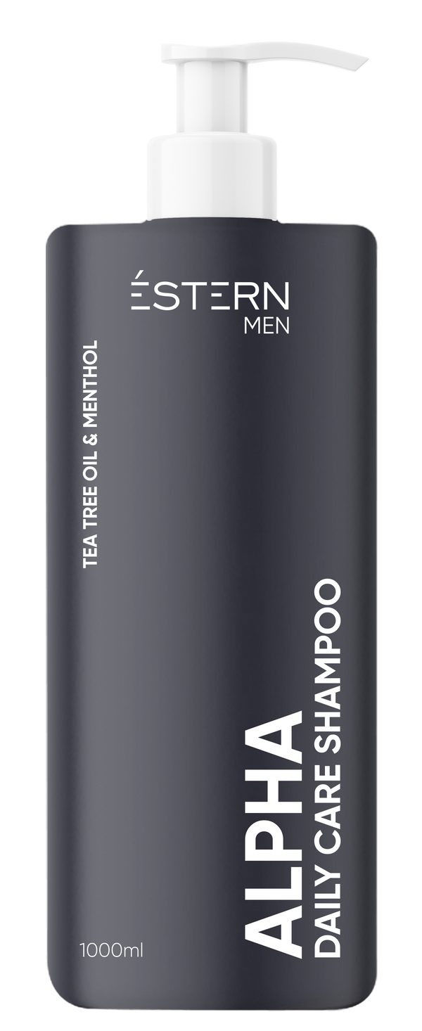 Шампунь-гель 2в1 "ÉSTERN" ALPHA Daily Care для щоденного догляду для чоловіків, з ментолом 1000 мл