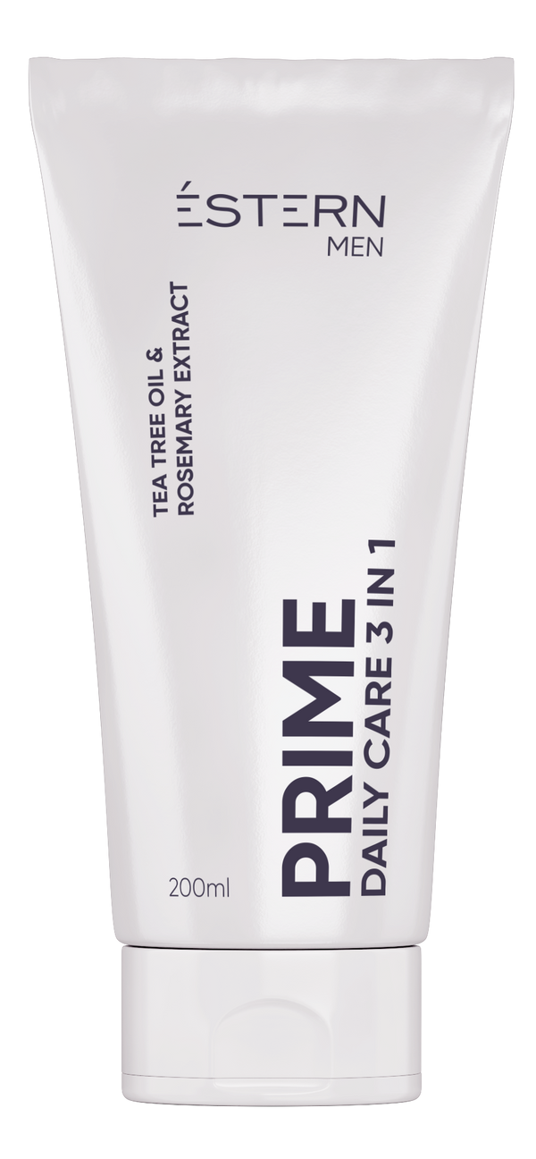 Шампунь 3в1 "ÉSTERN" PRIME Daily Care для щоденного догляду для чоловіків 200 мл