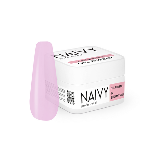 Каучуковая цветная база Rubber Base Gel "Naivy Professional", 30 мл