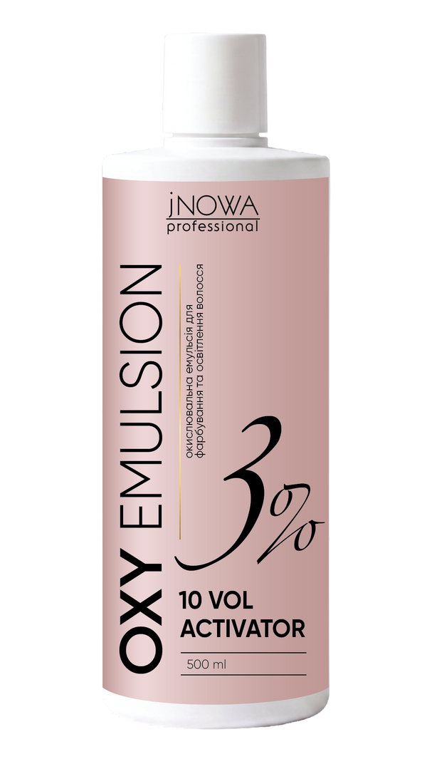 Окислювальна емульсія jNOWA Professional OXY 3% 10 vol 500 мл