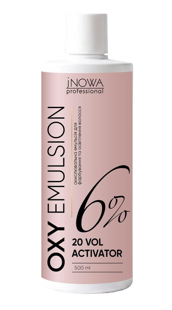 Окислительная эмульсия jNOWA Professional OXY 6% 20 vol 500 мл