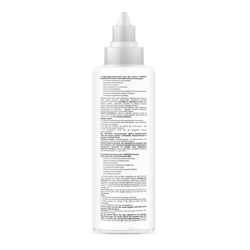 Мультифункциональный крем для волос "FORTESSE" KeraVital Multi-Сreate с кокосовым маслом и UV-фильтром, 180 мл