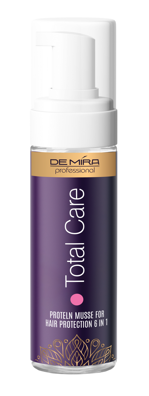 Набор для профессионального восстановления волос DeMira Professional Total Care (маска-филлер, спрей-филлер, мус 6 в 1)