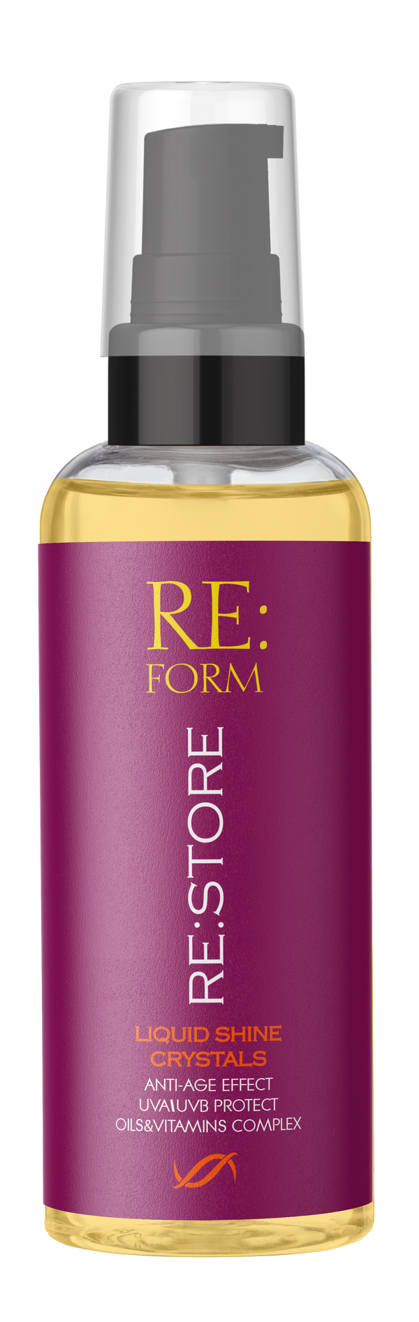 RE:FORM Рідкі блиск-кристали "RE:STORE", відновлення і заповнення волосся, 60 мл