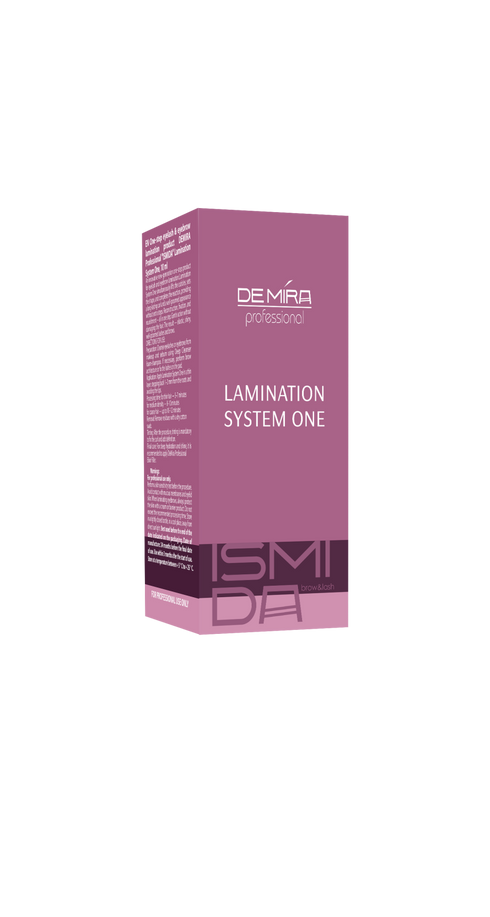 Одношаговое средство для ламинирования ресниц и бровей DEMIRA Professional "ISMIDA" Lamination System One, 10 мл
