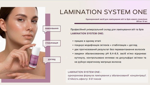 Одношаговое средство для ламинирования ресниц и бровей DEMIRA Professional "ISMIDA" Lamination System One, 10 мл