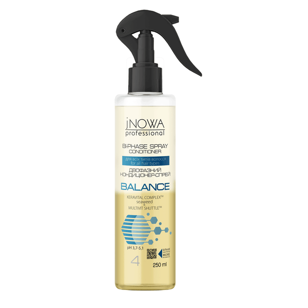 Двухфазный кондиционер-спрей jNOWA Professional Balance,  250 мл (29110)