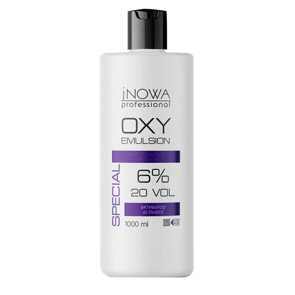 Окислювальна емульсія jNOWA Professional OXY 6% 20 vol 1000 мл (29277)