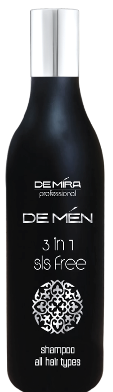 Шампунь 3 в 1 для чоловіків DEMIRA Professional DeMEN 3 in 1, 300 мл (003815)