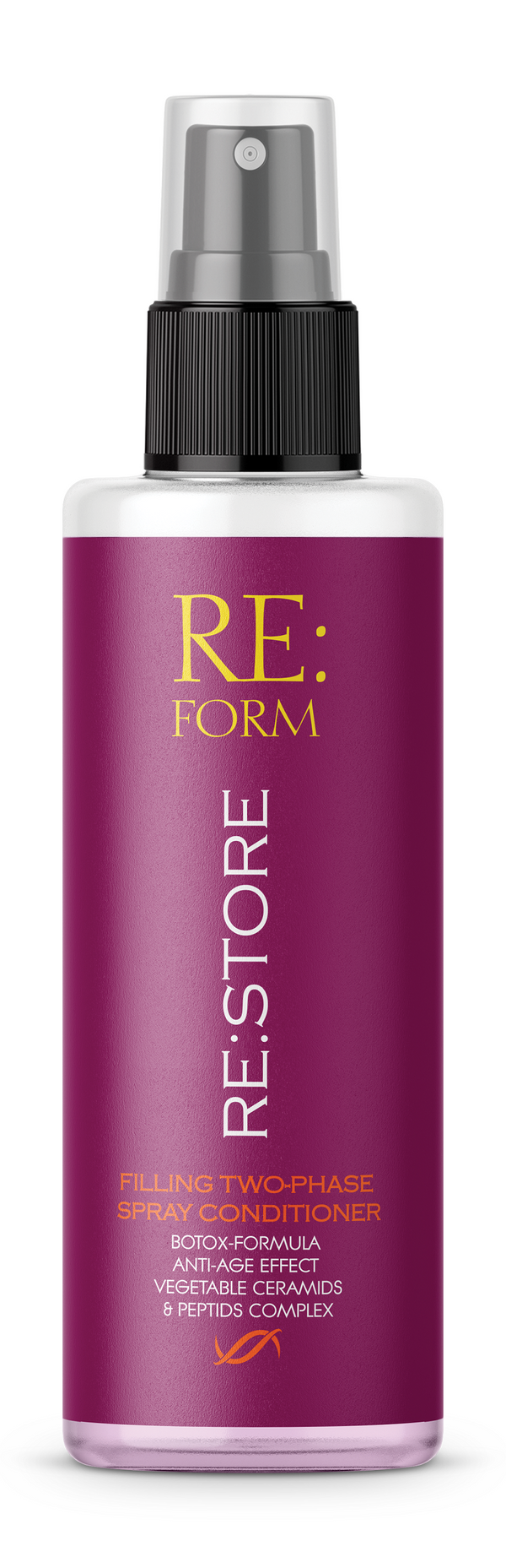 RE:FORM Двофазний спрей-кондиціонер "RE:STORE" відновлення і заповнення волосся, 200 мл