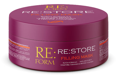 RE:FORM наповнююча маска "RE:STORE" відновлення і заповнення волосся, 230 мл