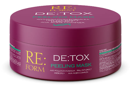 RE:FORM Маска-пілінг "DE:TOX" очищення та детоксикація волосся, 230 мл
