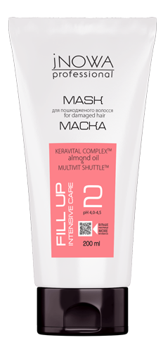 Интенсивно восстанавливающая маска jNOWA Professional Fill Up, 200 мл