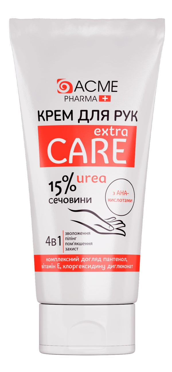 Крем для зволоження сухої шкіри рук з антисептичним ефектом ACME PHARMA
